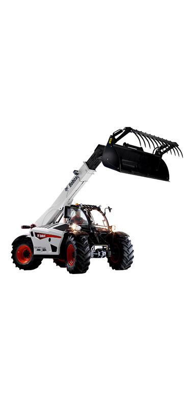 מעמיס טלסקופי חתוך